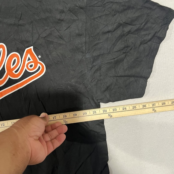 Majestic Men Black Tee Shirt Baltimore Orioles Jones 10 Size XL - Picture 5 of 9